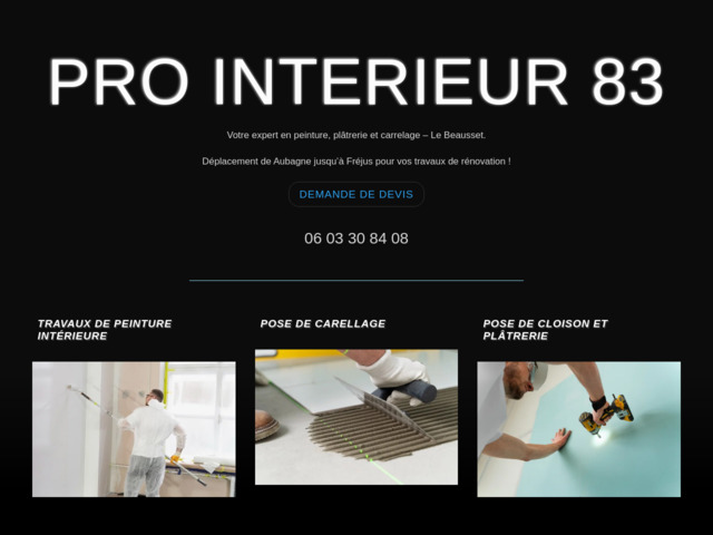 Pro interieur 83