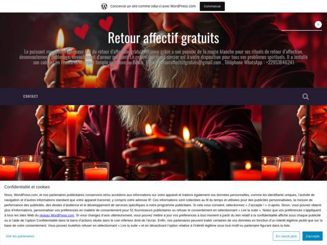 Retour affectif gratuits