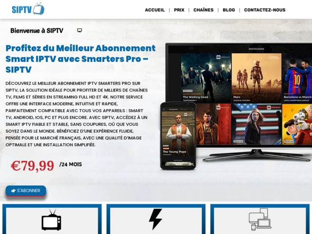 Profitez du meilleur abonnement smart iptv avec smarters pro – siptv