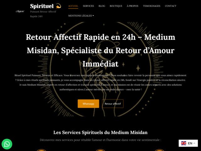 Soutien spirituel pour faire revenir son ex rapidement grâce à des rituels