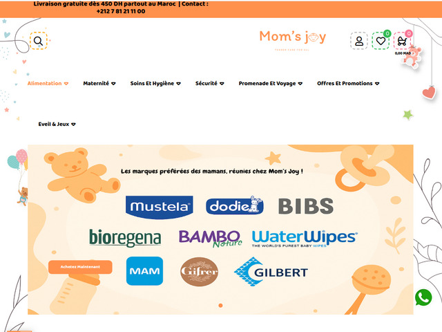 Mom's joy – magasin bebe à agadir | poussettes, babyphones & plus