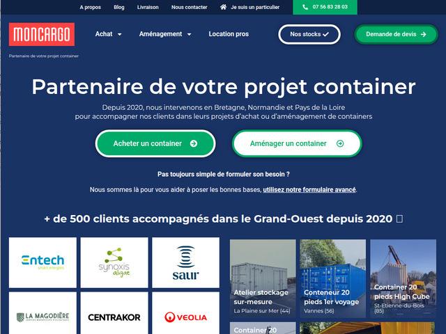 MonCargo - Achat & Vente de Container Neuf & Occasion