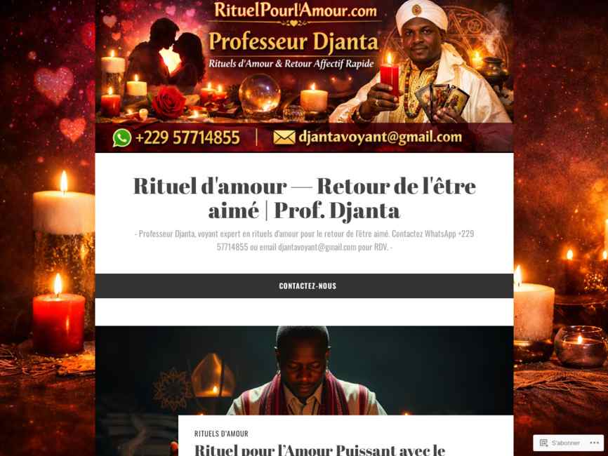 Rituel d'amour puissant