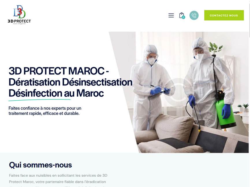 Désinfection marrakech