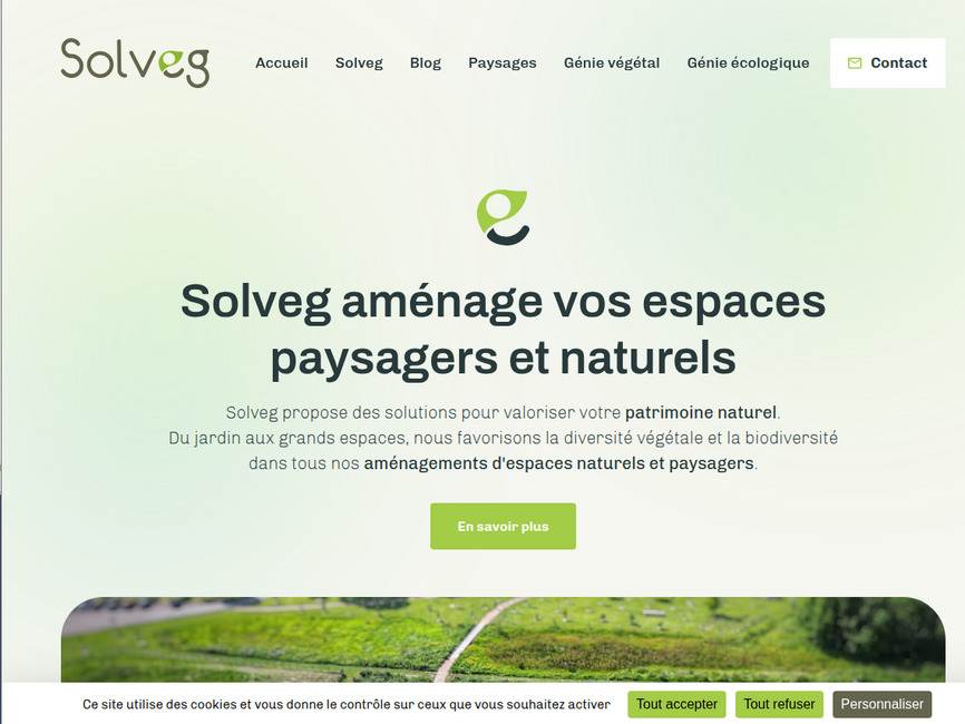 Solveg - votre paysagiste �co-responsable en normandie