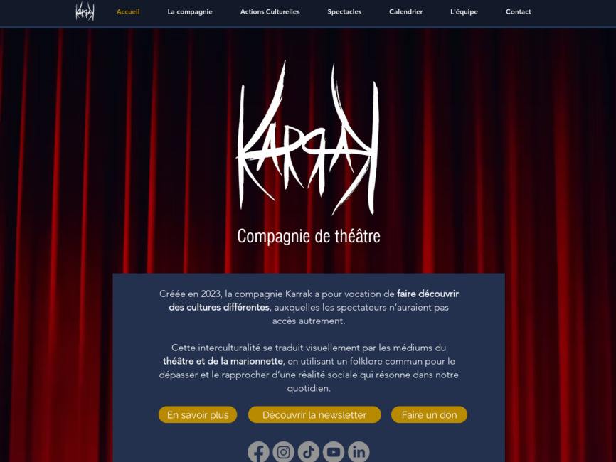 Compagnie karrak, th��tre et marionnettes
