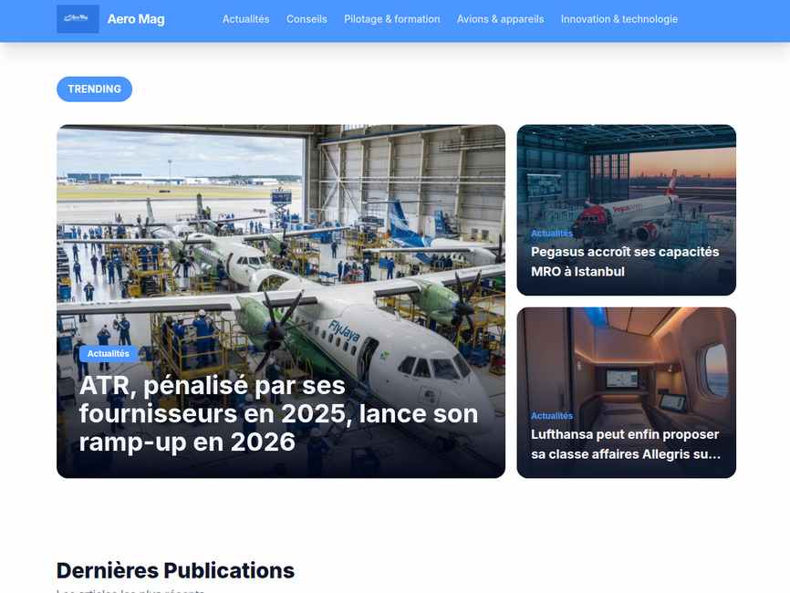 A�ro mag : guide d'aviation et pilotage