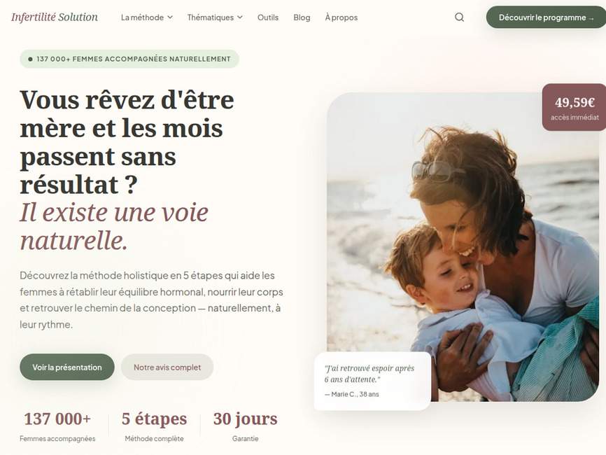 Fertilit� et infertilit� : solutions, conseils et accompagnement