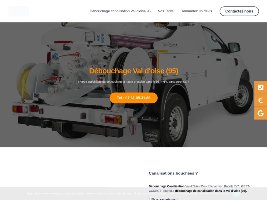 D�bouchage val d'oise (95)