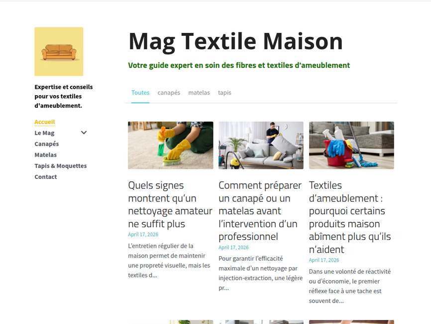 Maison & textiles : astuces pour tout d�tacher