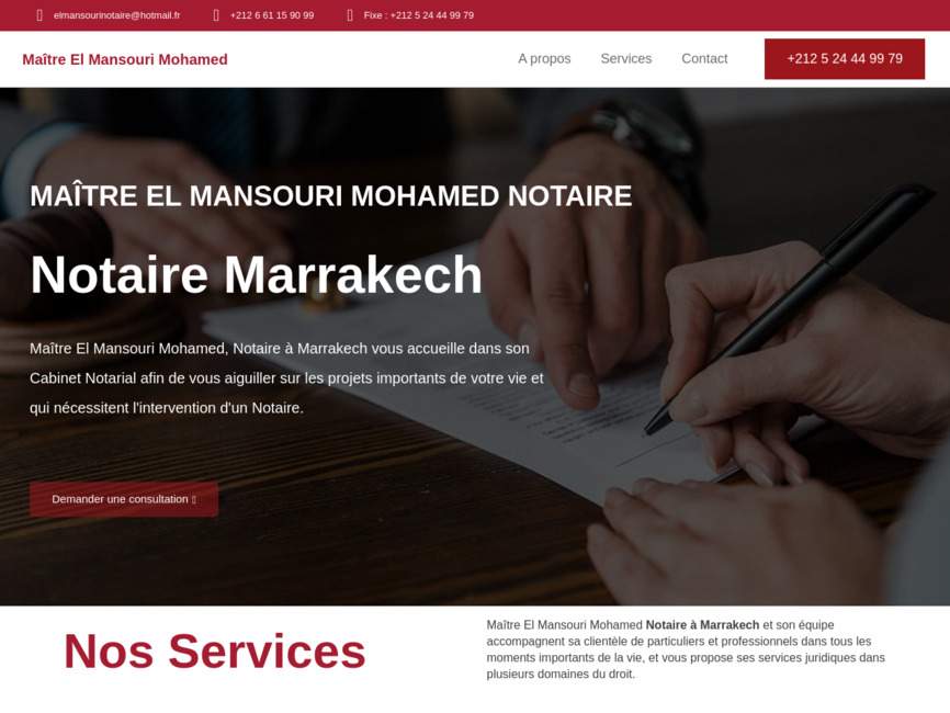 Notaire marrakech