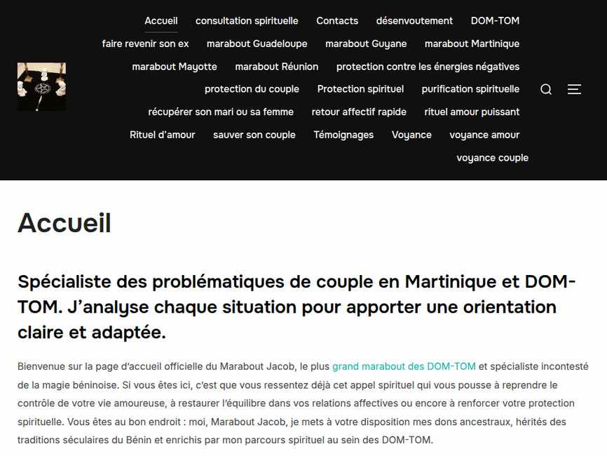 Marabout retour affectif efficace et de la protection spirituelle en France