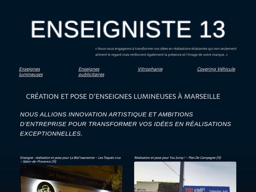 Enseigniste 13