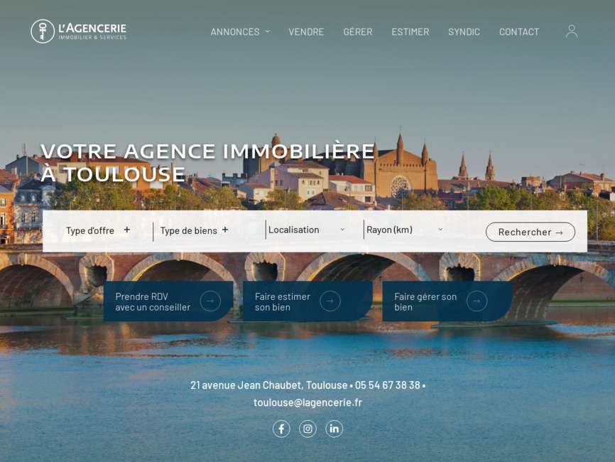 L'agencerie : agence immobili�re � toulouse