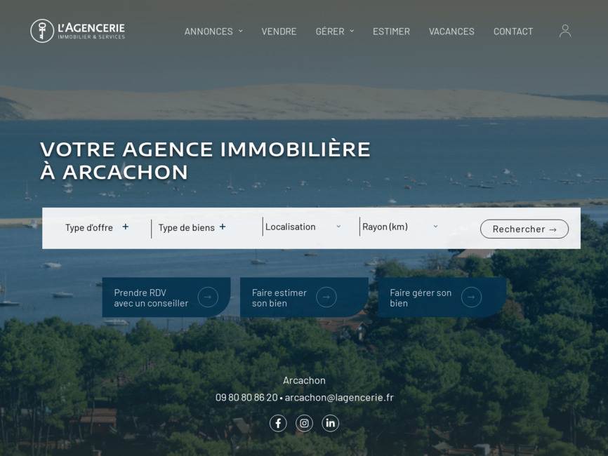 L'agencerie : agence immobili�re � arcachon