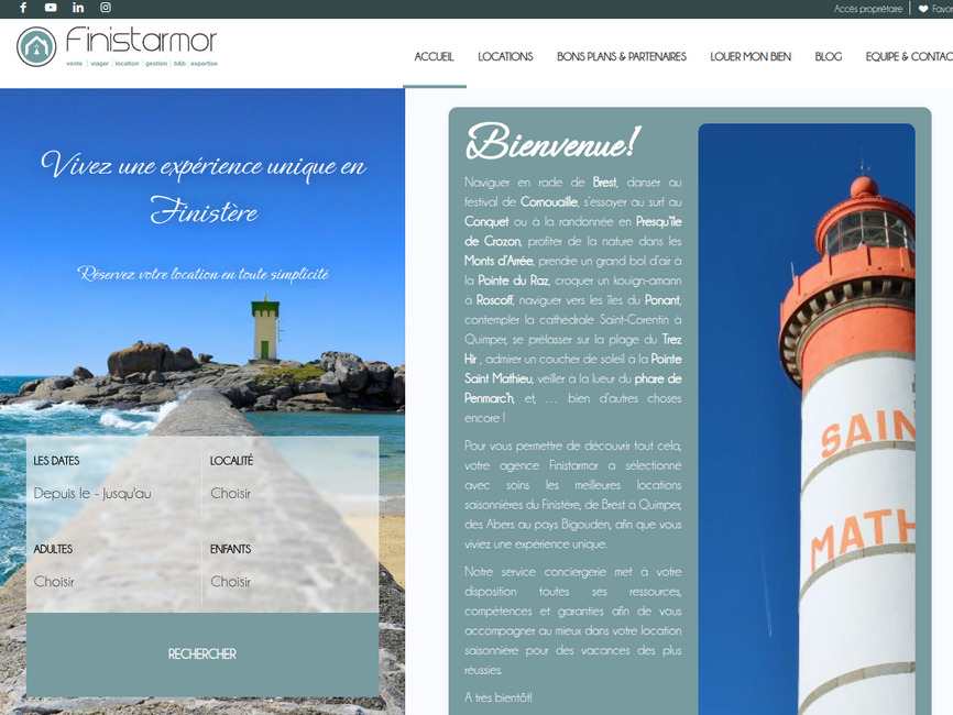 Finistarmor : conciergerie � brest