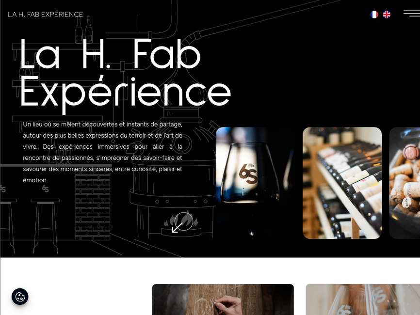 La h. fab exp�rience : �v�nementiel et oenotourisme en champagne