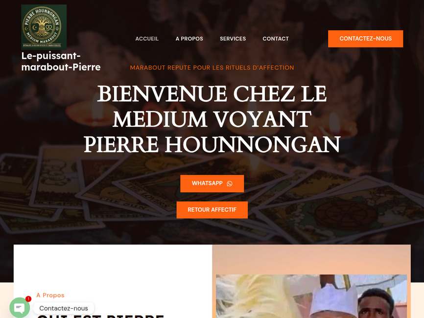M�dium Marabout sp�cialiste du retour d'affection 