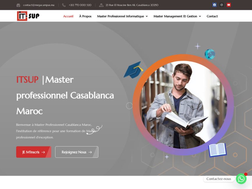 Master Professionnel Casablanca Maroc