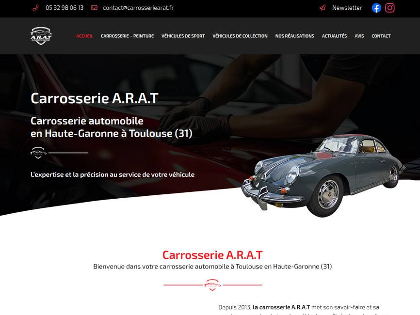 Carrosserie a.r.a.t - réparation et carrosserie auto à toulouse