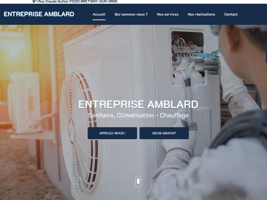 Pompe � chaleur � Bondoufle : ENTREPRISE AMBLARD