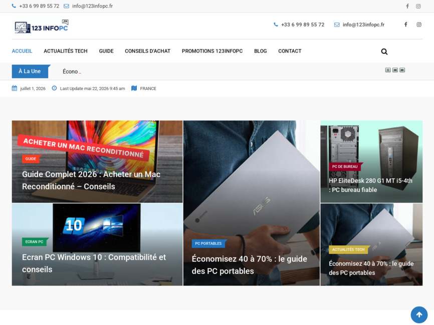 Technologie & Produits Tech 2026 | Comparatifs, Tests et Guides d'Achat