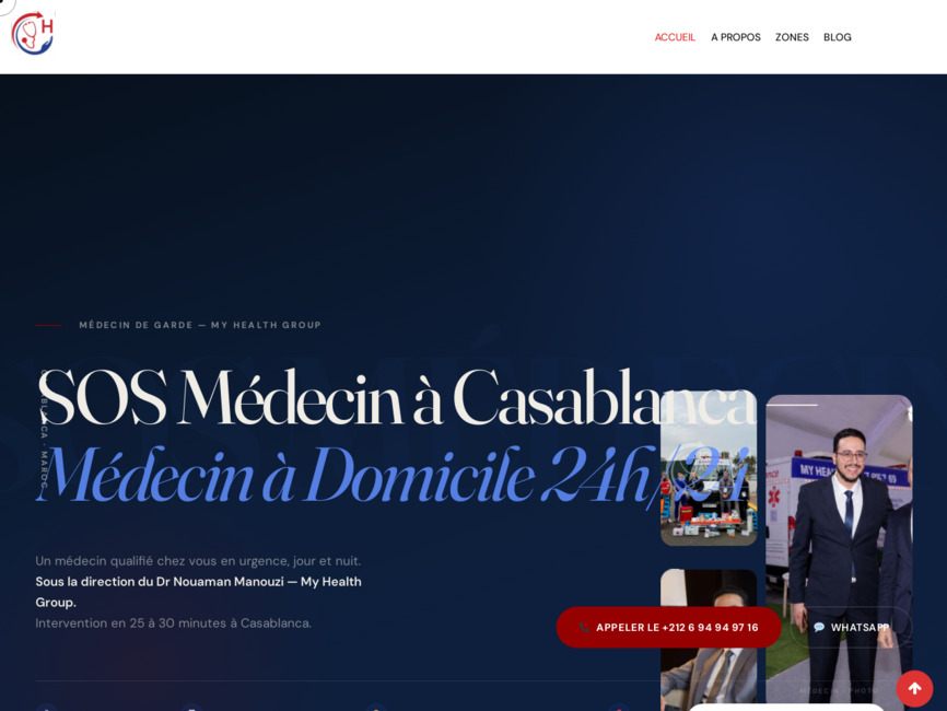 Médecin de Garde – SOS Médecin à domicile 24h24 à Casablanca