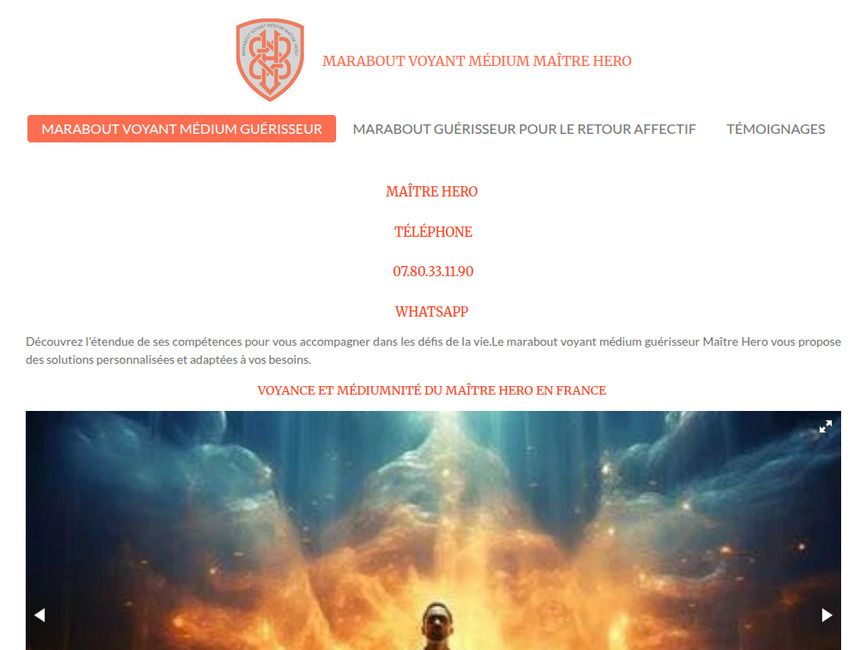 MA�TRE HERO-MARABOUT VOYANT M�DIUM RETOUR AFFECTIF RAPIDE � ROUEN,NICE,CAEN 