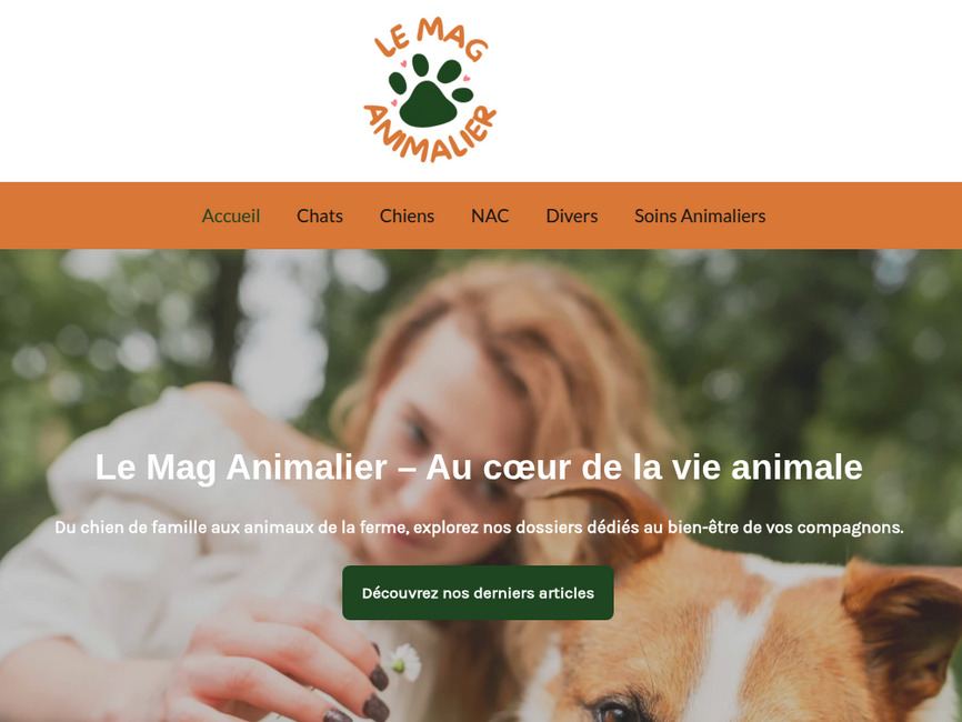 Le Mag Animalier - L'actualit� de vos animaux de compagnie