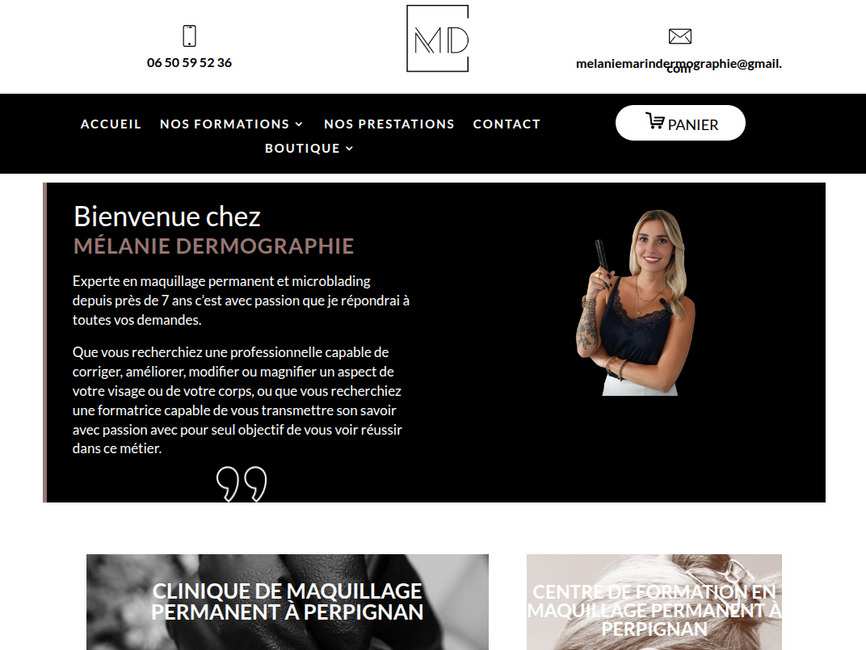 Mélanie Dermographie