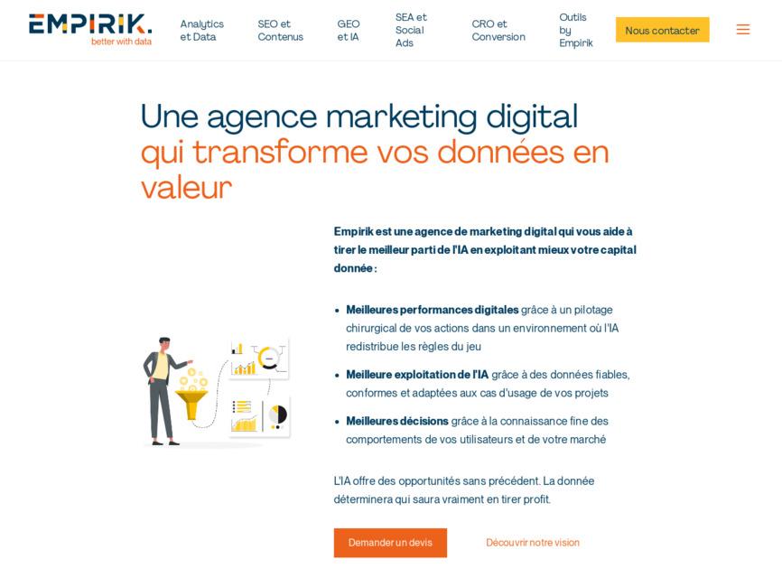 Empirik - Agence de marketing digital (SEO & SEA)