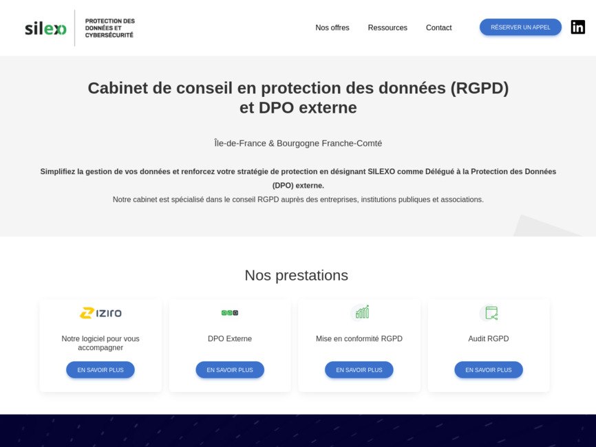 SILEXO | DPO externe et mise en conformit� RGPD