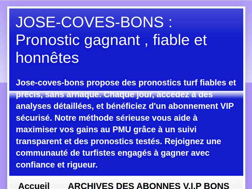 Jose-coves-bons
