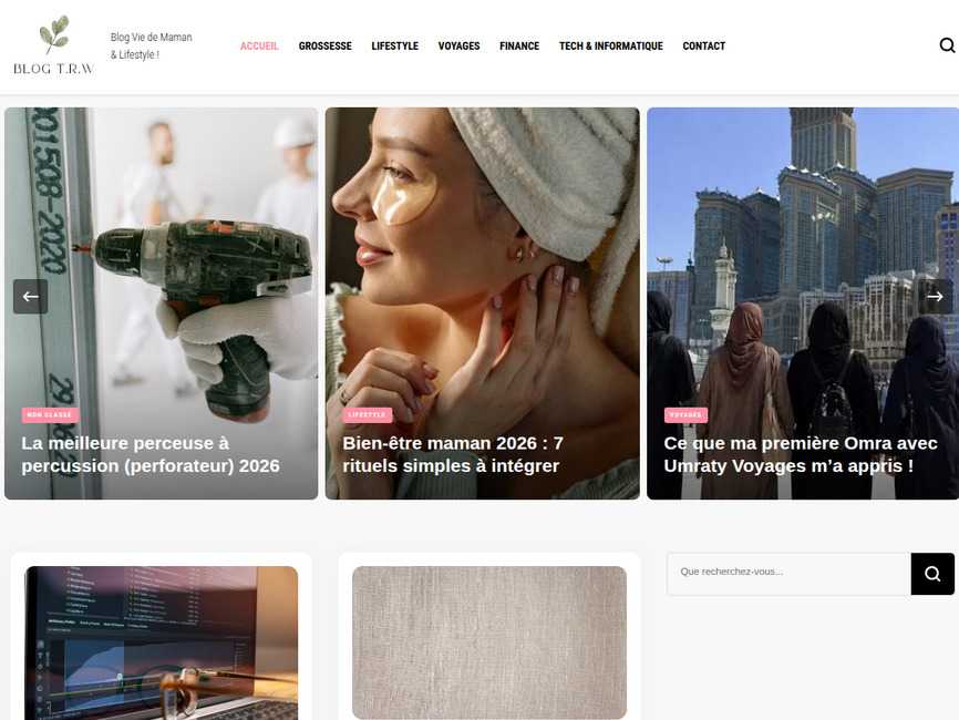 Blog TRW &middot; Le quotidien des mamans, de la grossesse aux voyages en famille