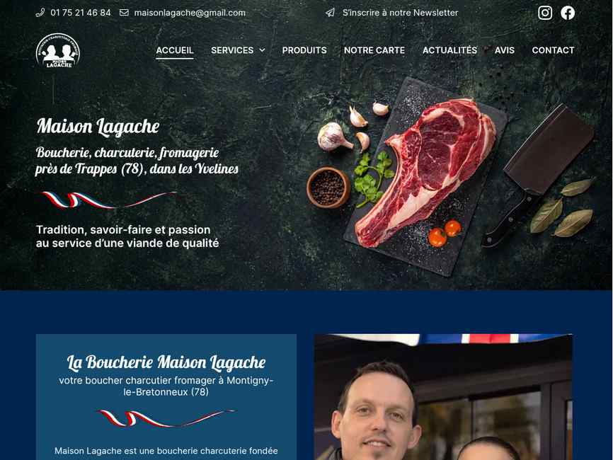 Maison Lagache - Boucherie Charcuterie Montigny-le-Bretonneux