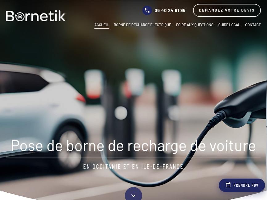 Bornetik installateur de borne de recharge véhicule électrique