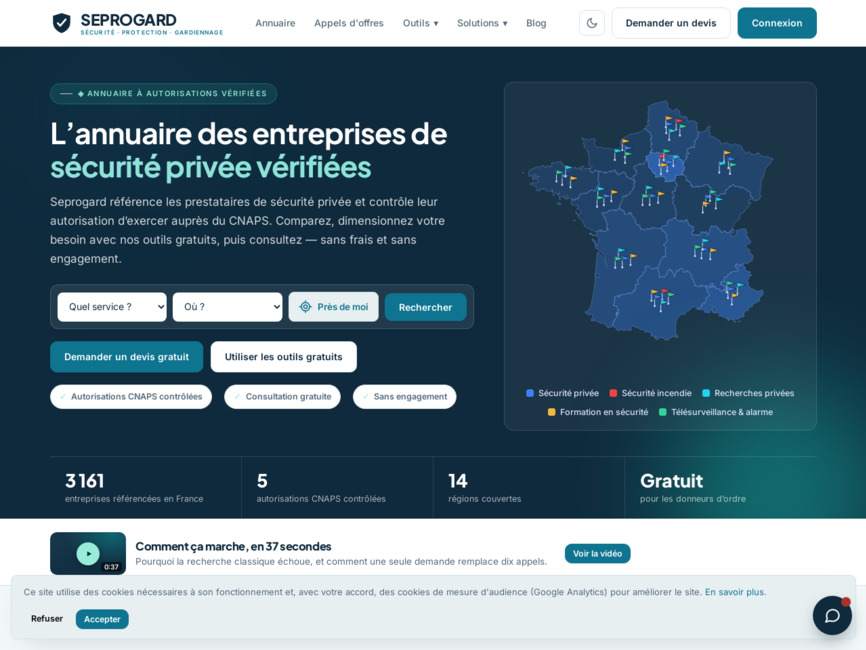 Annuaire s�curit� priv�e