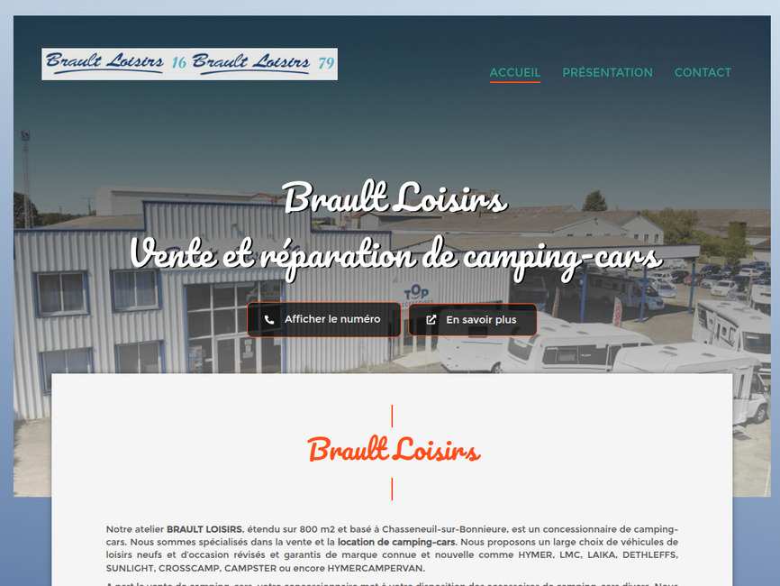 Vente de camping-cars près de Bordeaux