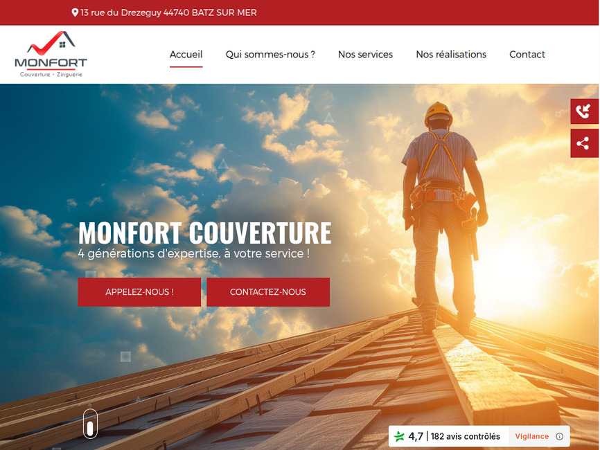 Couverture à guérande
