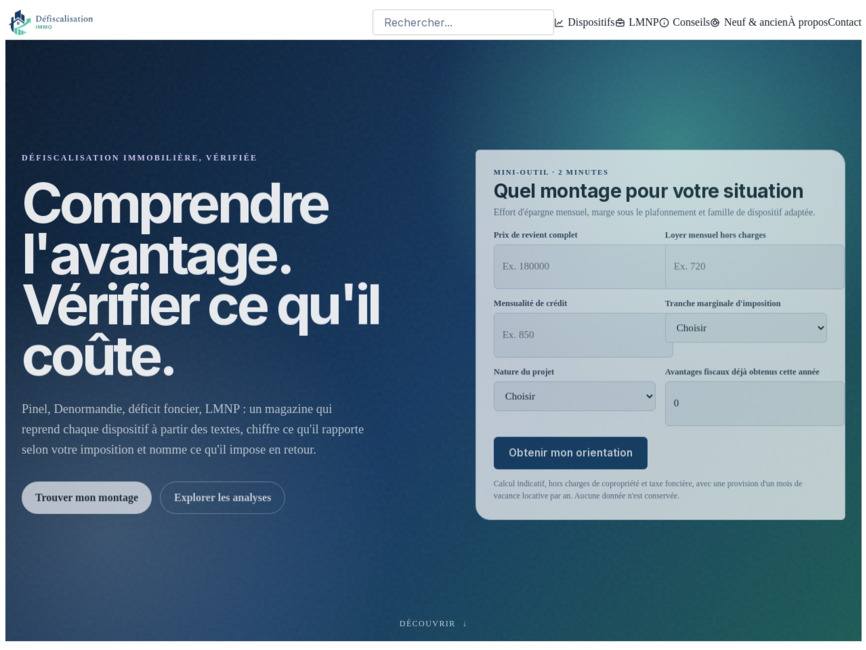 Défiscalisation immobilière : comprendre les dispositifs et leurs coûts