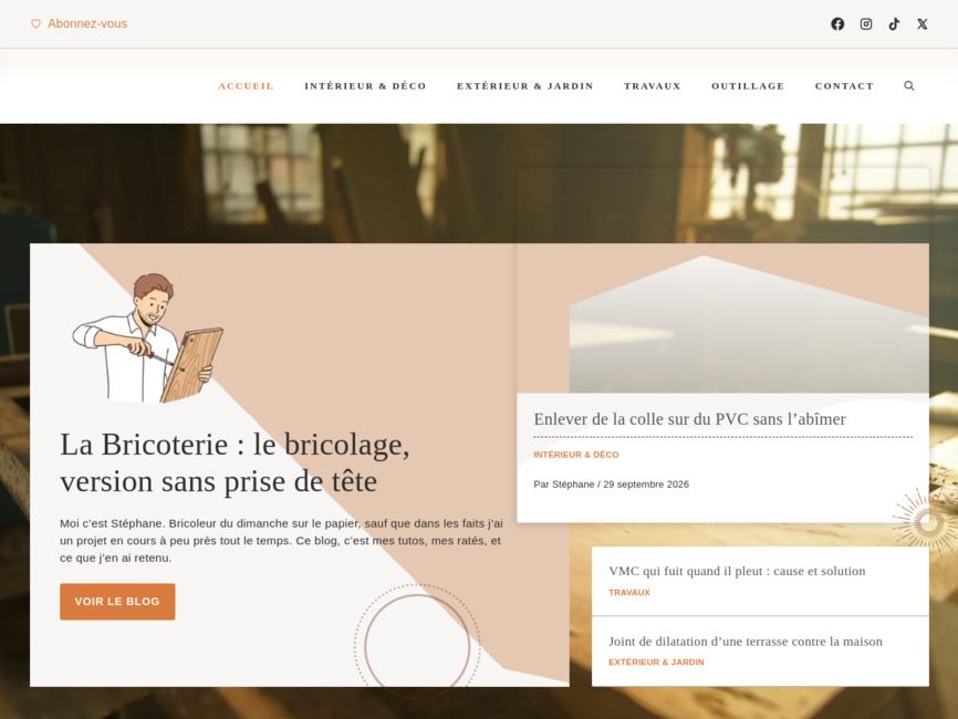 La Bricoterie : le bricolage sans prise de t�te