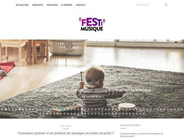 Informations sur les festivals et autres concerts