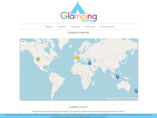 Glamping : campings glamour