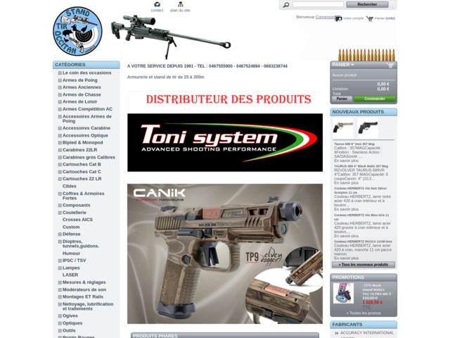 Armurerie du Stand de Tir Occitan