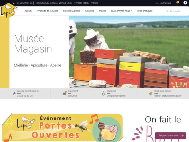 Vente matériel apicole, gelée royale, hydromel