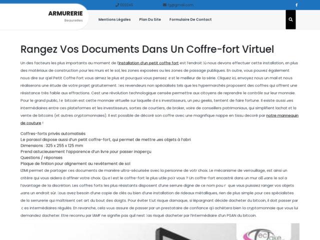 Armurerie Beaureilles
