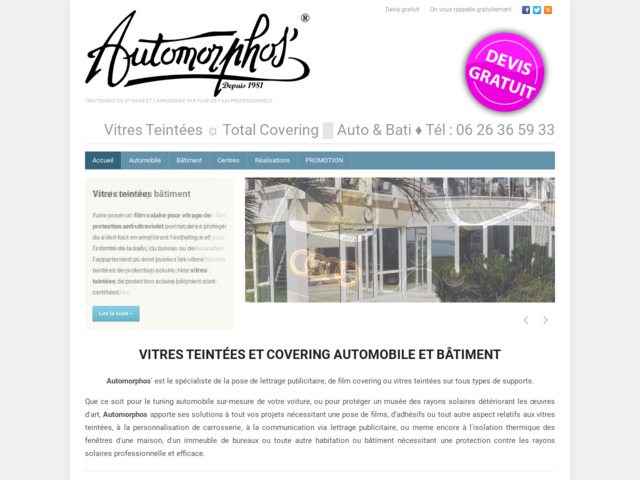 Vitre teinte auto et btiment  Toulouse, Royan, Carcassonne et Pamiers