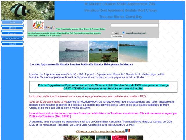 Location Ile Maurice Appartement Maurice Mauritius