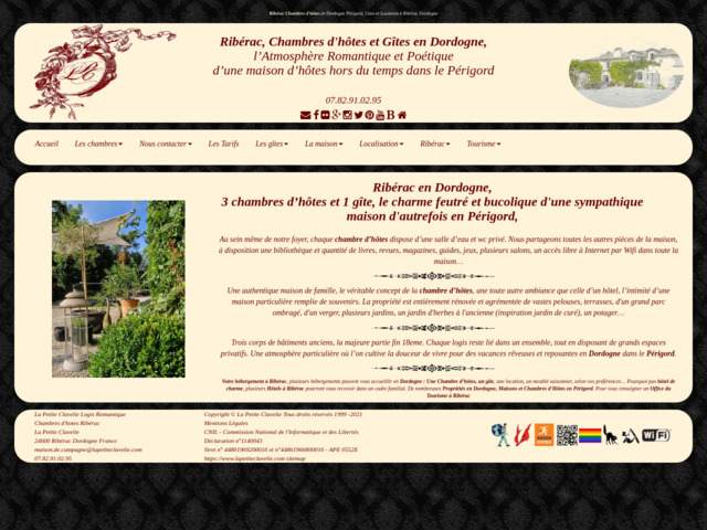 Logis Romantique en Périgord