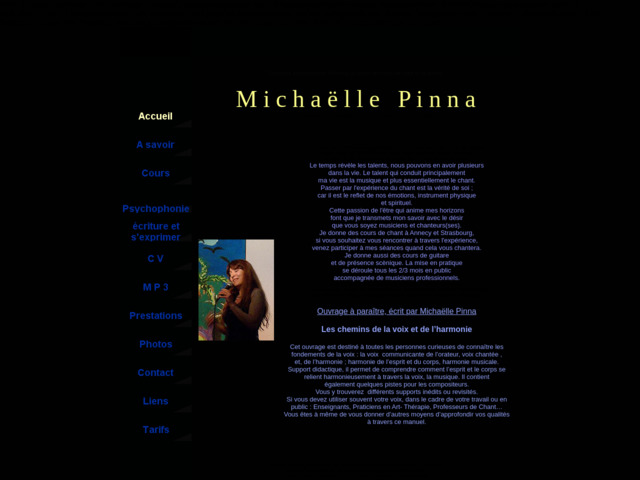 Michaelle Pinna : Chanteuse pro à Strasbourg